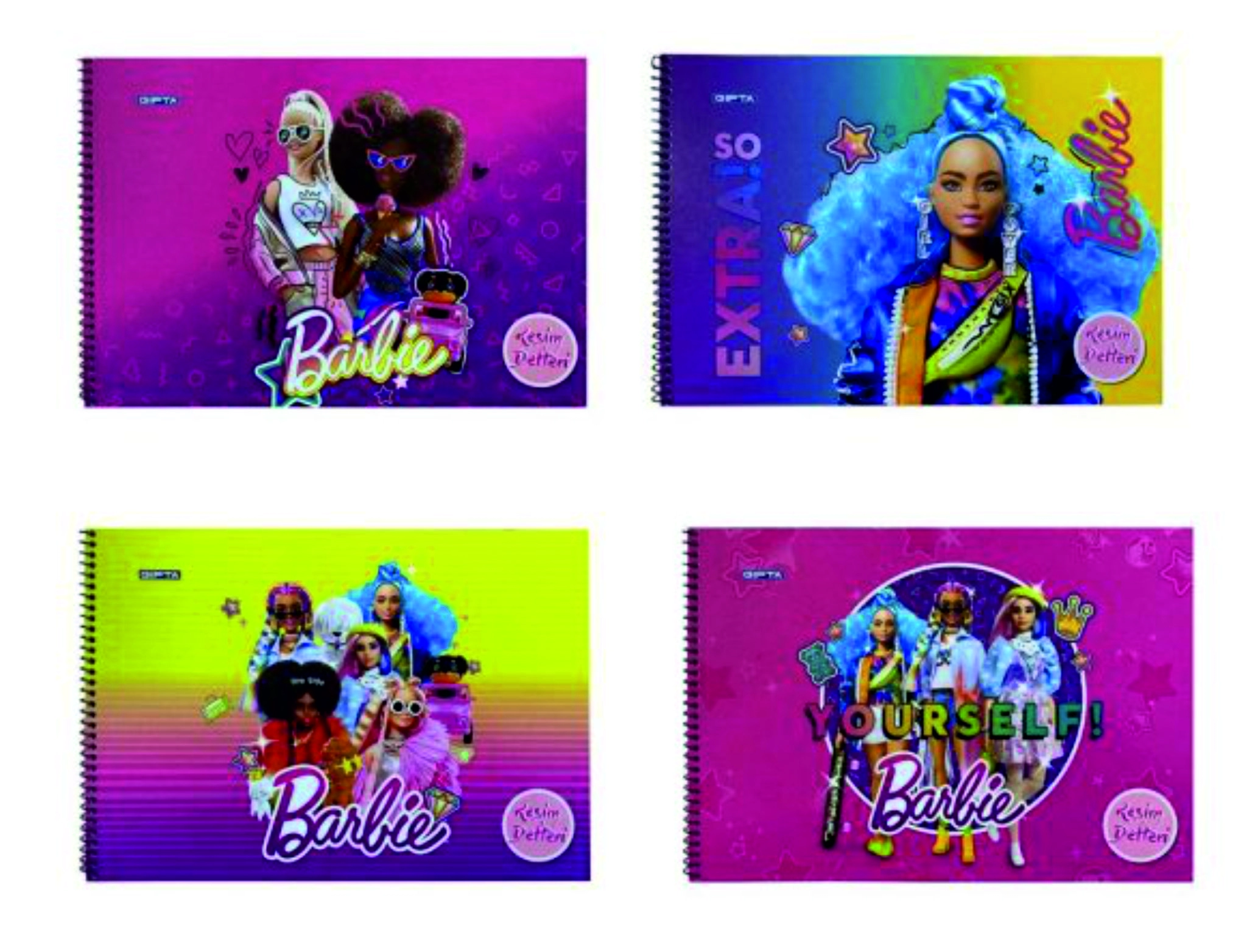 BARBİE RESİM DEFTERİ 25X35 15 YAPRAK