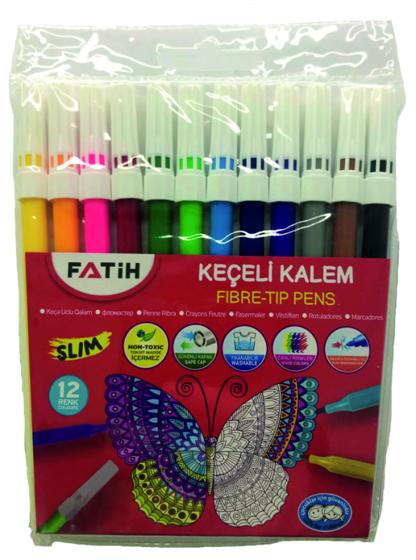 FATİH KEÇELİ KALEM 12'Lİ