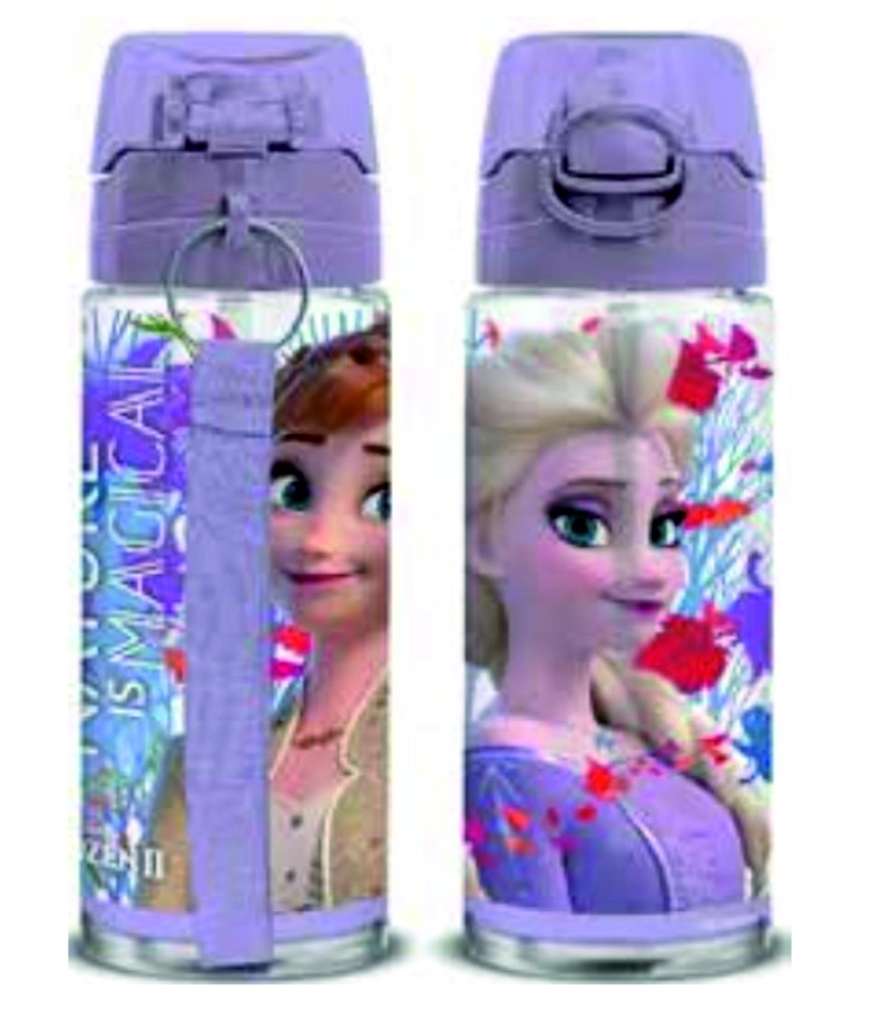 FROZEN PLASTİK MATARA LİLA 500ML